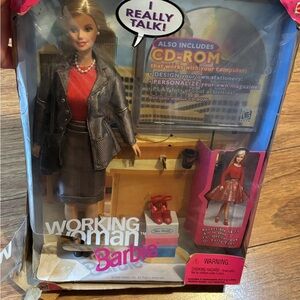 Barbie Professional Attire Doll with CD-ROM